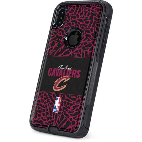 NBA Cleveland Cavaliers Elephant Print Otterbox Commuter iPhone Skin
