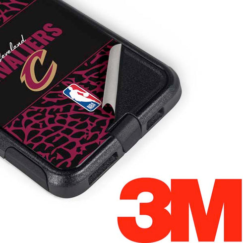 NBA Cleveland Cavaliers Elephant Print Otterbox Commuter iPhone Skin