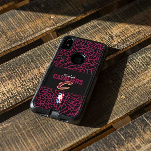 NBA Cleveland Cavaliers Elephant Print Otterbox Commuter iPhone Skin