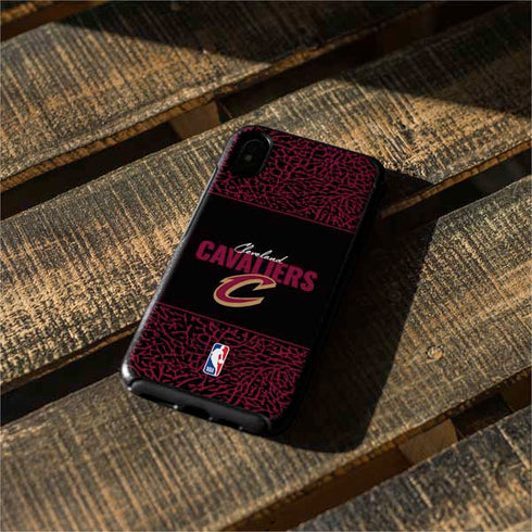 NBA Cleveland Cavaliers Elephant Print Otterbox Symmetry iPhone Skin