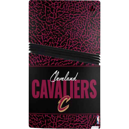NBA Cleveland Cavaliers Elephant Print PS5 Pro Bundle Skin
