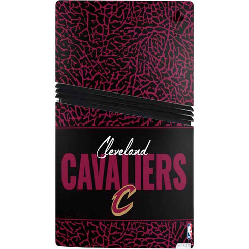 NBA Cleveland Cavaliers Elephant Print PS5 Pro Console Skin