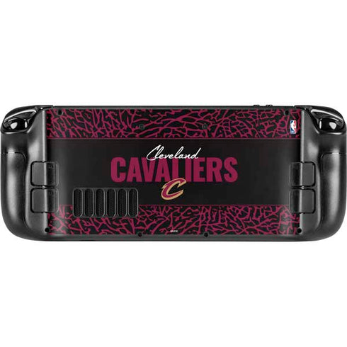 NBA Cleveland Cavaliers Elephant Print Steam Deck Handheld Gaming Computer OLED Skin