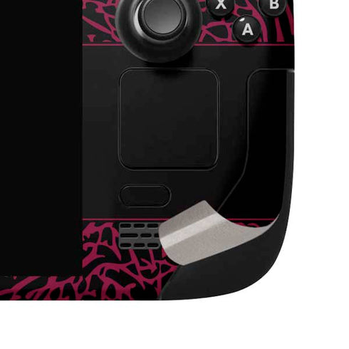 NBA Cleveland Cavaliers Elephant Print Steam Deck Handheld Gaming Computer OLED Skin