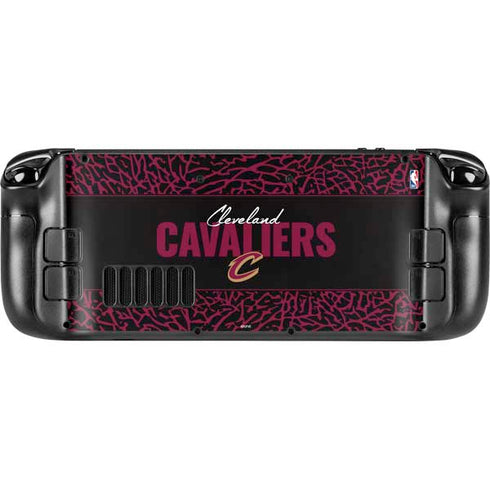 NBA Cleveland Cavaliers Elephant Print Steam Deck Handheld Gaming Computer Skin