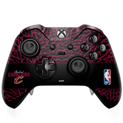 NBA Cleveland Cavaliers Elephant Print Xbox One Elite Controller Skin