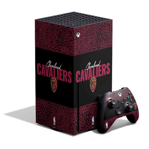NBA Cleveland Cavaliers Elephant Print Xbox Series X Bundle Skin