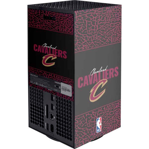 NBA Cleveland Cavaliers Elephant Print XBox Series X Digital Edition Console Skin
