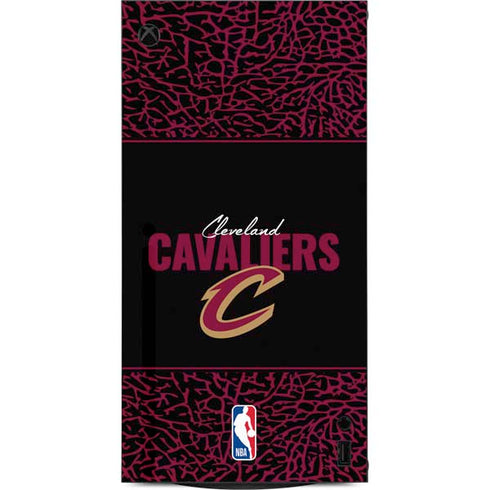 NBA Cleveland Cavaliers Elephant Print XBox Series X Digital Edition Console Skin