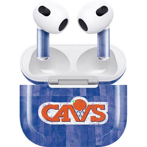 NBA Cleveland Cavaliers Hardwood Classics Apple AirPods (3rd Gen 2021) Skin