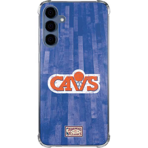 NBA Cleveland Cavaliers Hardwood Classics Galaxy A35 5G Clear Case