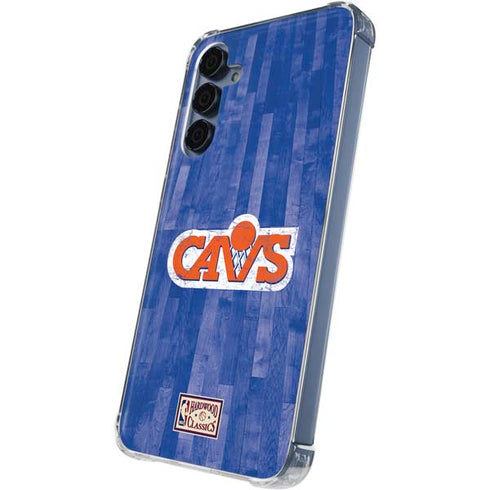NBA Cleveland Cavaliers Hardwood Classics Galaxy A35 5G Clear Case