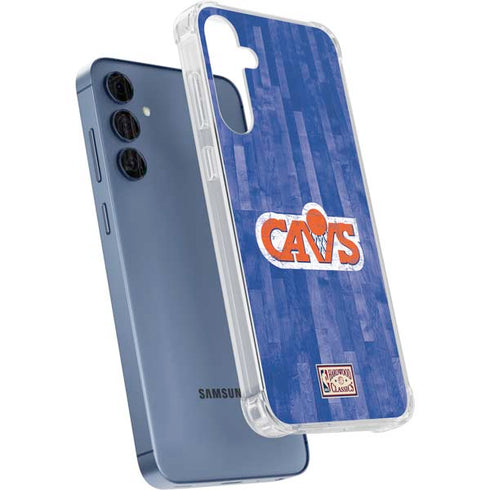 NBA Cleveland Cavaliers Hardwood Classics Galaxy A35 5G Clear Case