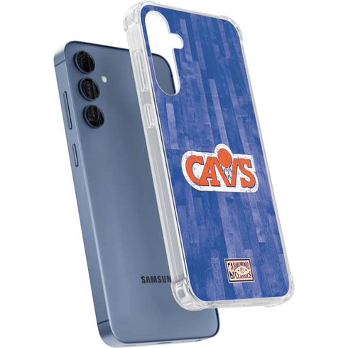 NBA Cleveland Cavaliers Hardwood Classics Galaxy A55 5G Clear Case
