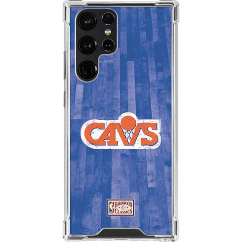 NBA Cleveland Cavaliers Hardwood Classics Galaxy S23 Ultra Clear Case