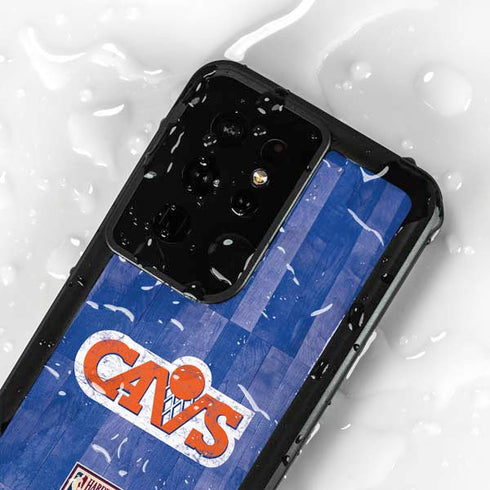 NBA Cleveland Cavaliers Hardwood Classics Galaxy S24 Ultra Waterproof Case
