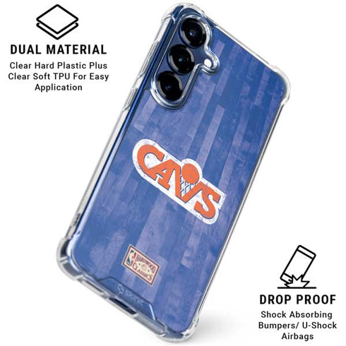NBA Cleveland Cavaliers Hardwood Classics Galaxy S25 Clear Case