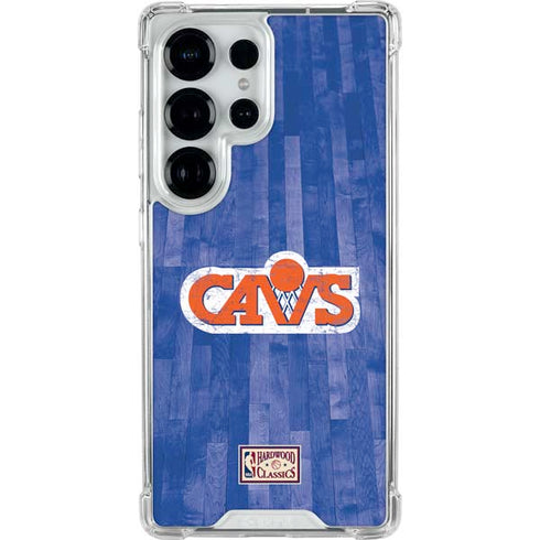 NBA Cleveland Cavaliers Hardwood Classics Galaxy S25 Ultra Clear Case
