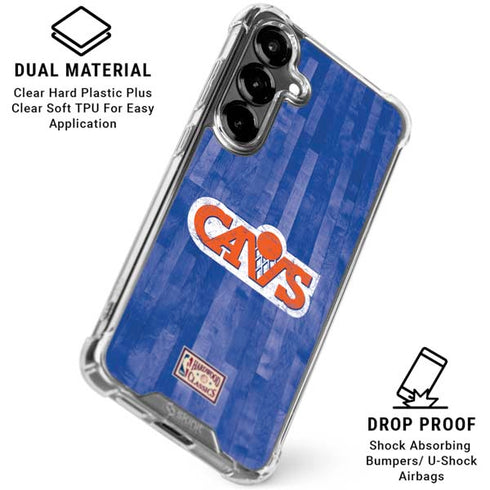 NBA Cleveland Cavaliers Hardwood Classics Galaxy S26 Plus Clear Case