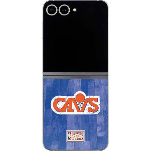 NBA Cleveland Cavaliers Hardwood Classics Galaxy Z Flip6 Skin