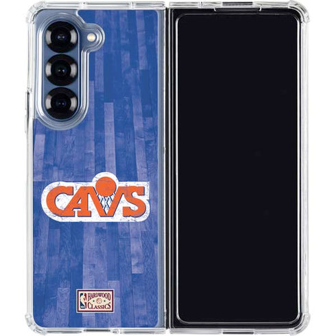 NBA Cleveland Cavaliers Hardwood Classics Galaxy Z Fold6 Clear Case
