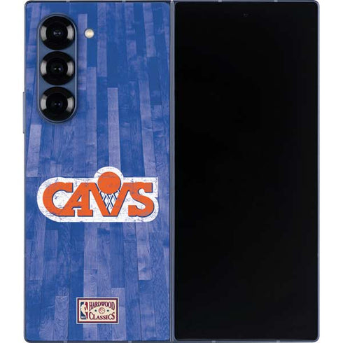 NBA Cleveland Cavaliers Hardwood Classics Galaxy Z Fold6 Skin