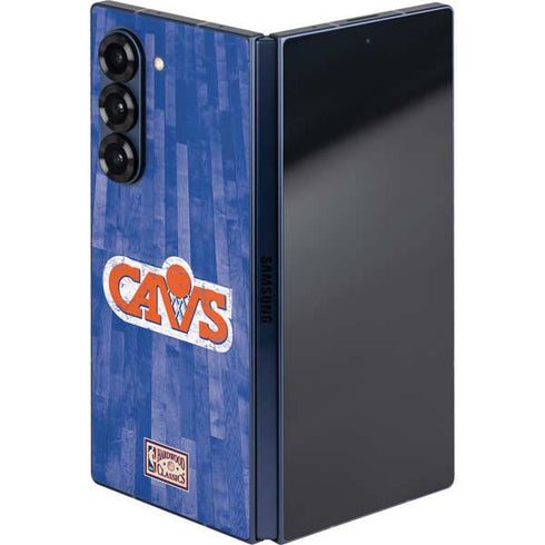 NBA Cleveland Cavaliers Hardwood Classics Galaxy Z Fold6 Skin