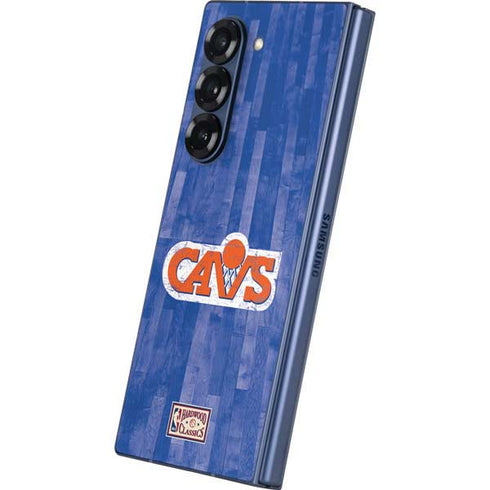 NBA Cleveland Cavaliers Hardwood Classics Galaxy Z Fold6 Skin