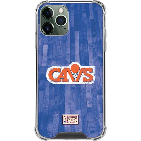 NBA Cleveland Cavaliers Hardwood Classics iPhone 12 Pro Clear Case