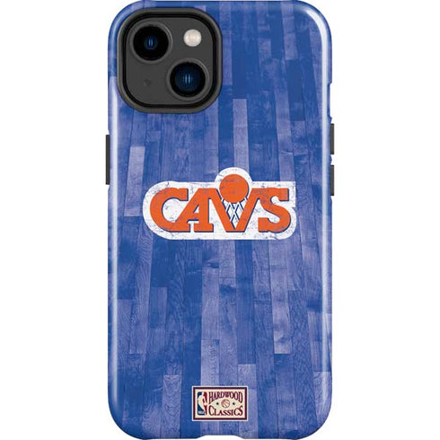 NBA Cleveland Cavaliers Hardwood Classics iPhone 15 Impact Case