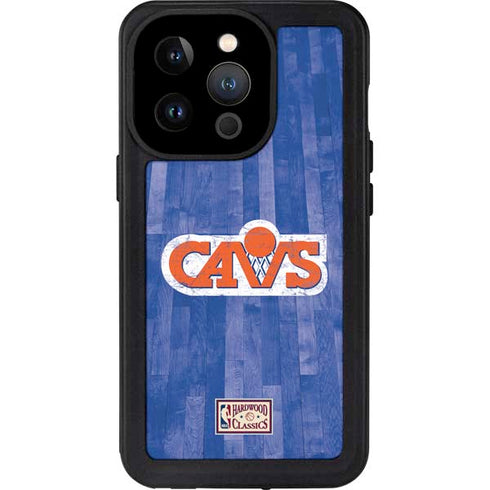 NBA Cleveland Cavaliers Hardwood Classics iPhone 15 Pro Waterproof Case