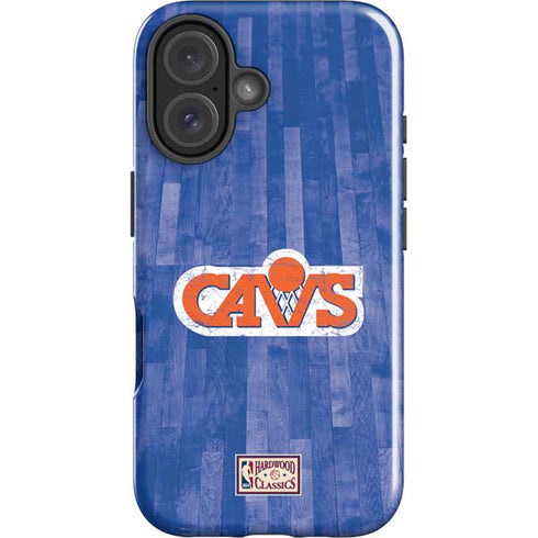 NBA Cleveland Cavaliers Hardwood Classics iPhone 16 Impact Case