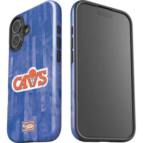 NBA Cleveland Cavaliers Hardwood Classics iPhone 16 Impact Case