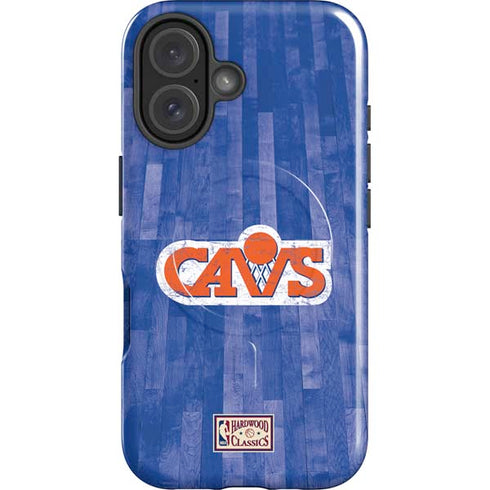 NBA Cleveland Cavaliers Hardwood Classics iPhone 16 Magsafe Impact Case