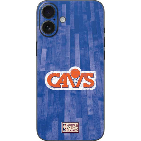 NBA Cleveland Cavaliers Hardwood Classics iPhone 16 Plus Skin
