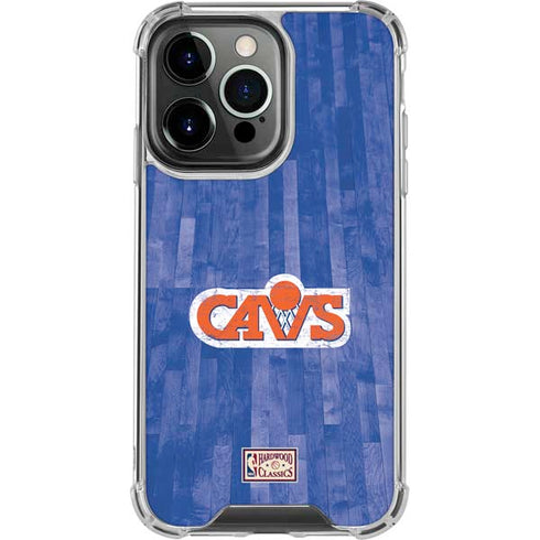 NBA Cleveland Cavaliers Hardwood Classics iPhone 16 Pro Clear Case