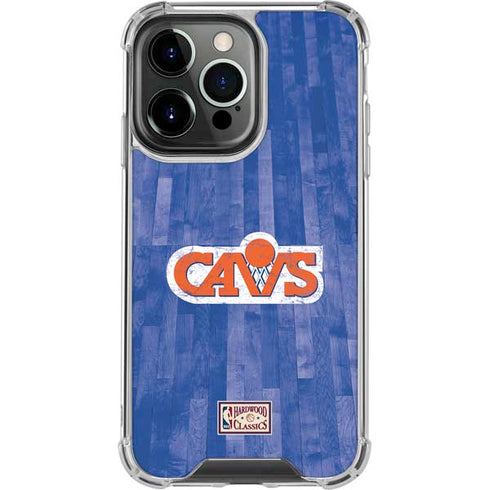 NBA Cleveland Cavaliers Hardwood Classics iPhone 16 Pro Max Clear Case