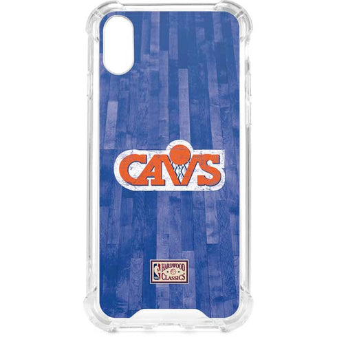 NBA Cleveland Cavaliers Hardwood Classics iPhone XS Clear Case