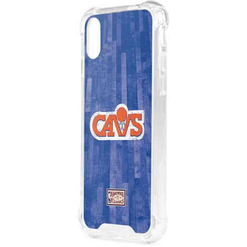 NBA Cleveland Cavaliers Hardwood Classics iPhone XS Clear Case