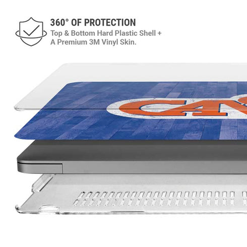 NBA Cleveland Cavaliers Hardwood Classics MacBook Pro 14in (2021-24) Case plus Skin