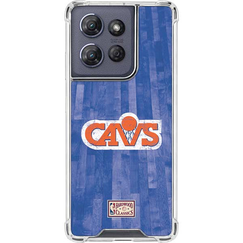NBA Cleveland Cavaliers Hardwood Classics Moto G 5G (2025) Clear Case