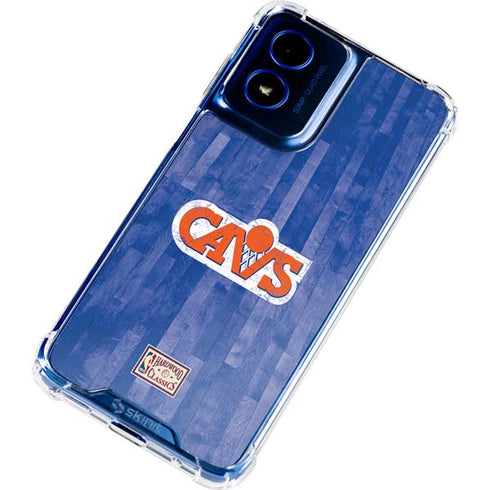 NBA Cleveland Cavaliers Hardwood Classics Moto G 5G (2024) Clear Case