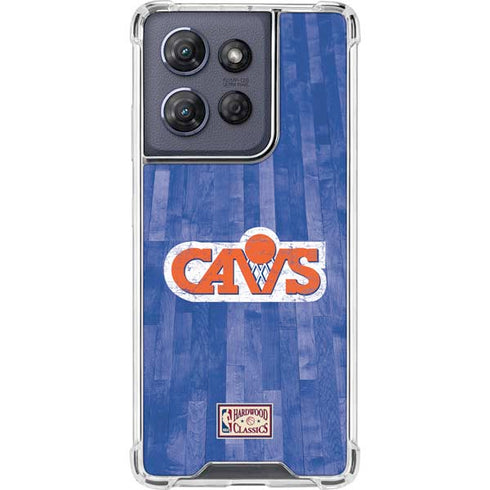 NBA Cleveland Cavaliers Hardwood Classics Moto G Play 5G (2025) Clear Case