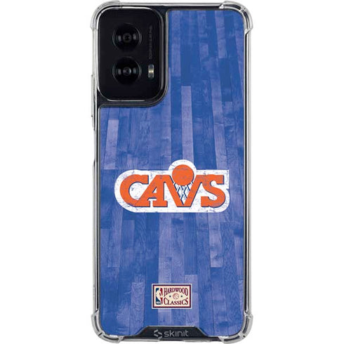 NBA Cleveland Cavaliers Hardwood Classics Moto G Power 5G (2024) Clear Case