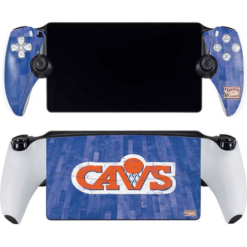NBA Cleveland Cavaliers Hardwood Classics PlayStation Portal Remote Player Skin