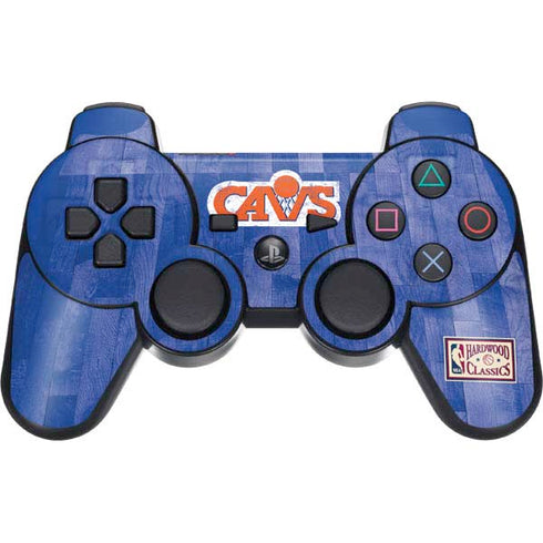 NBA Cleveland Cavaliers Hardwood Classics PS3 Dual Shock wireless controller Skin