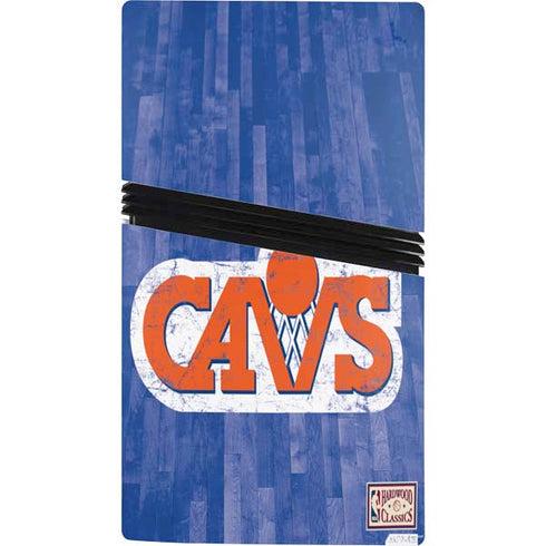 NBA Cleveland Cavaliers Hardwood Classics PS5 Pro Bundle Skin