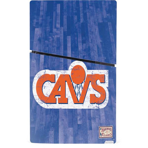 NBA Cleveland Cavaliers Hardwood Classics PS5 Slim Digital Edition Console Skin