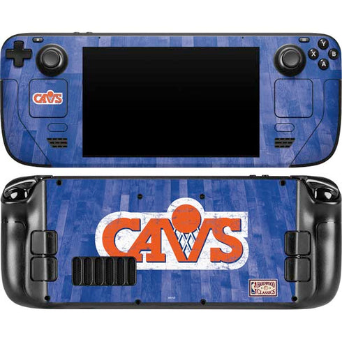 NBA Cleveland Cavaliers Hardwood Classics Steam Deck Handheld Gaming Computer Skin