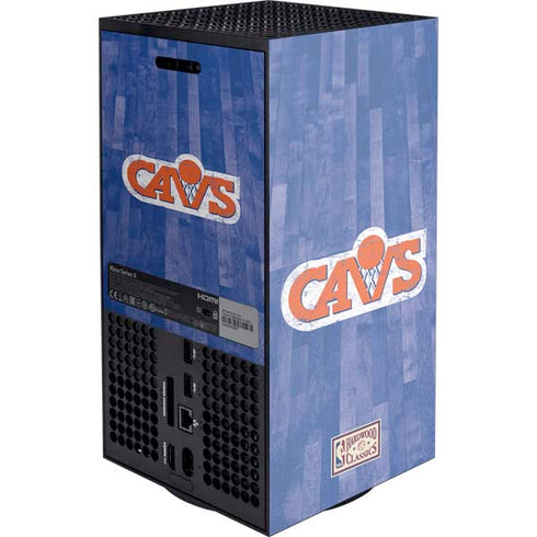 NBA Cleveland Cavaliers Hardwood Classics XBox Series X Digital Edition Console Skin